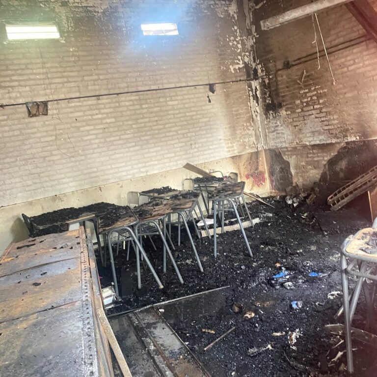 Escuela vandalizadas en Florencio Varela: crece la preocupación