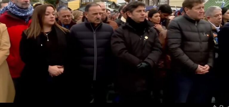 Fuerte presencia del peronismo bonaerense en el acto central por Malvinas en Ushuaia